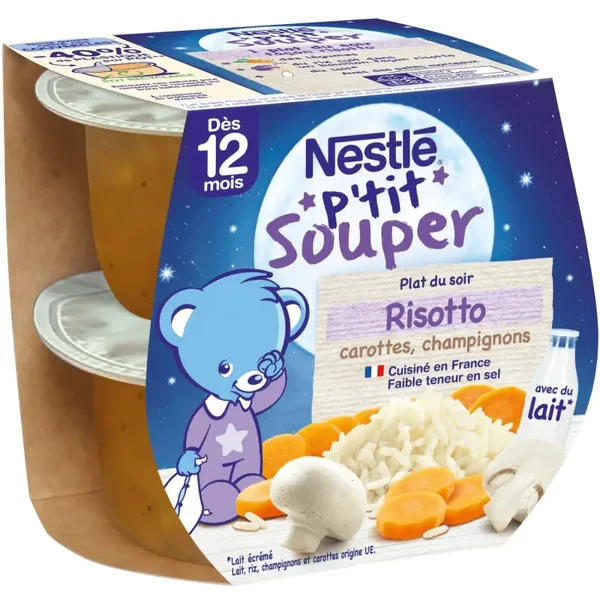 NESTLE Karottenrisotto Kleines Abendessen (3 x St)