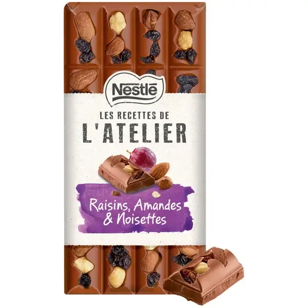 L' Atelier Raisins, Amandes, Noisettes/ 2 Stück/ 170g