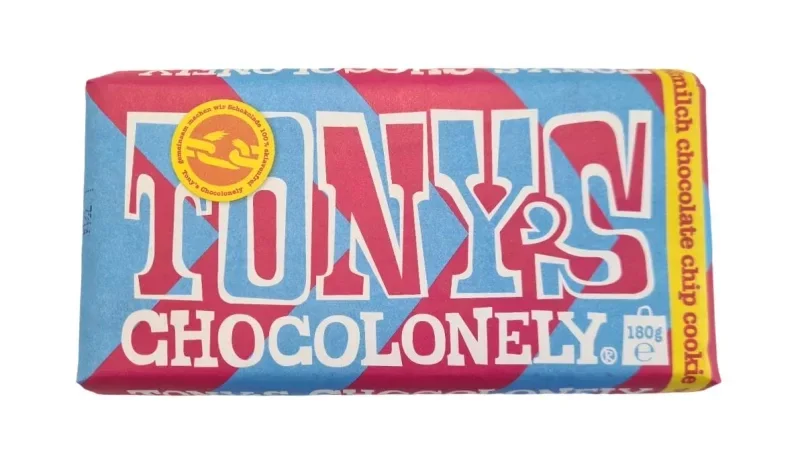 Tony´s Chocolonely Vollmilch Chocolate Chip Cookie 180 g