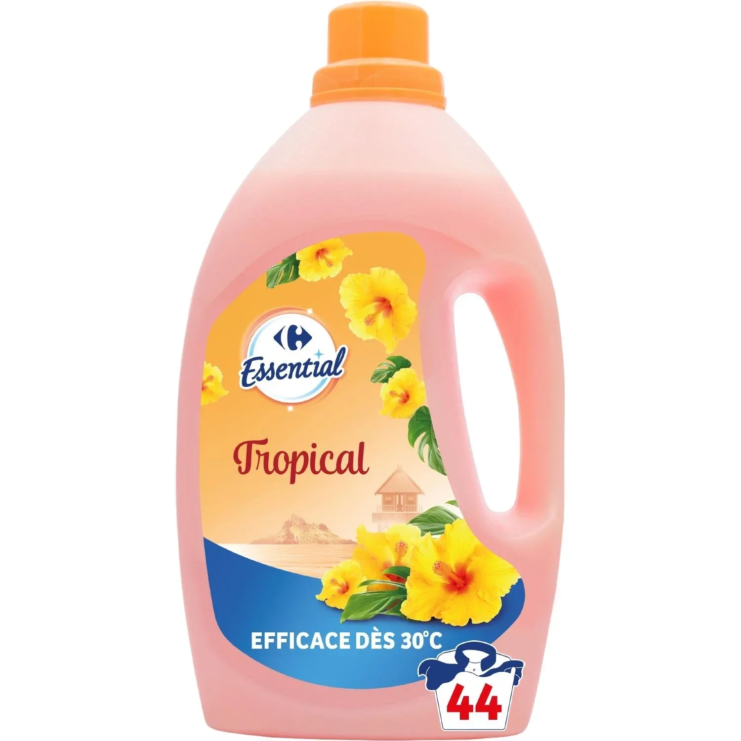 Flüssigwaschmittel Hibiskusduft, 2,2 L - 44 Wäsche