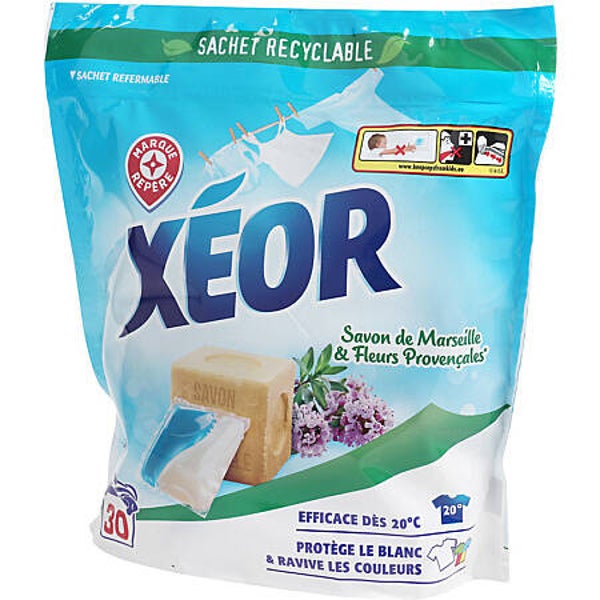 XEOR  Savon de Marseille & fleurs Provencales  30 Kapseln