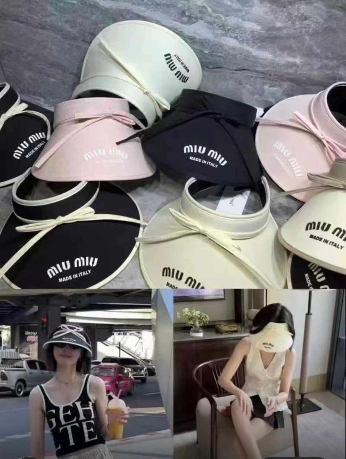 Miu Miu hat hat