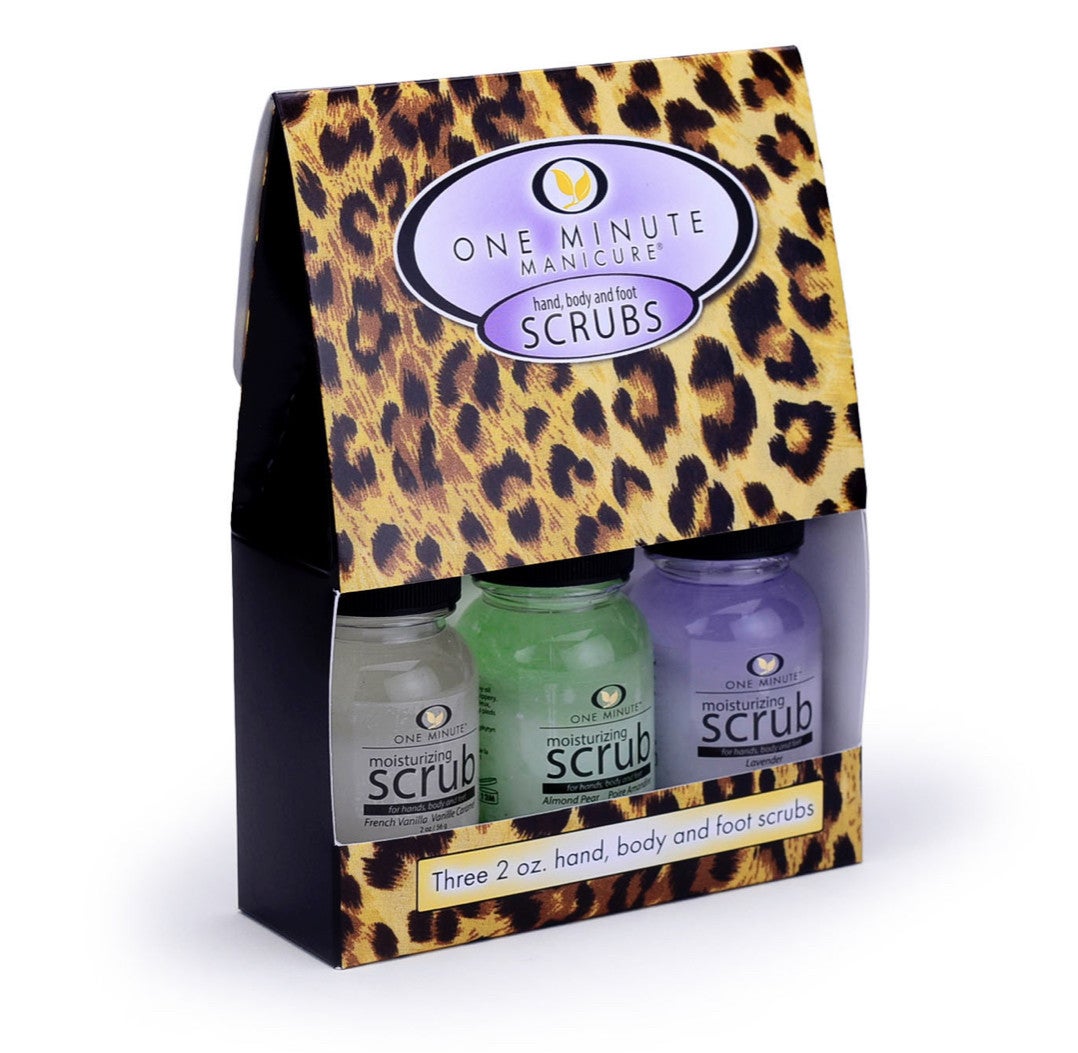 One Minute Manicure / Mini Trio- Leopard