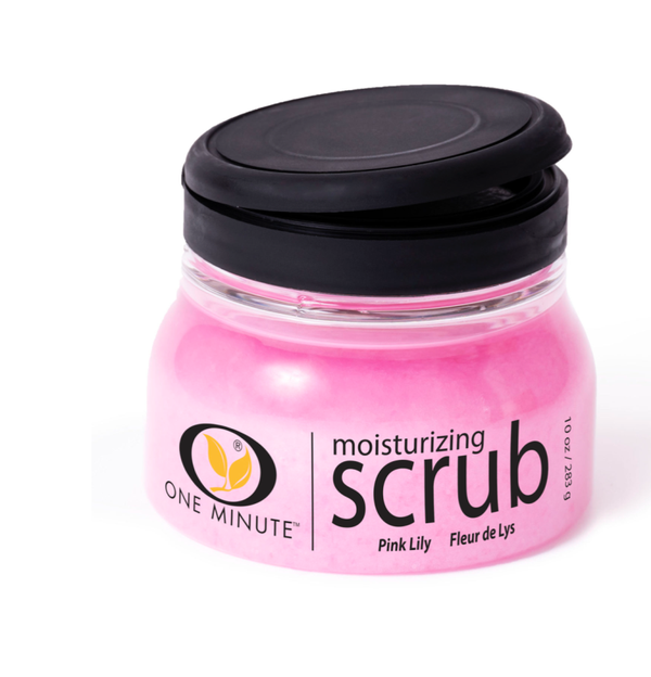 One Minute Manicure / Pink Lily Scrub 283 gram
