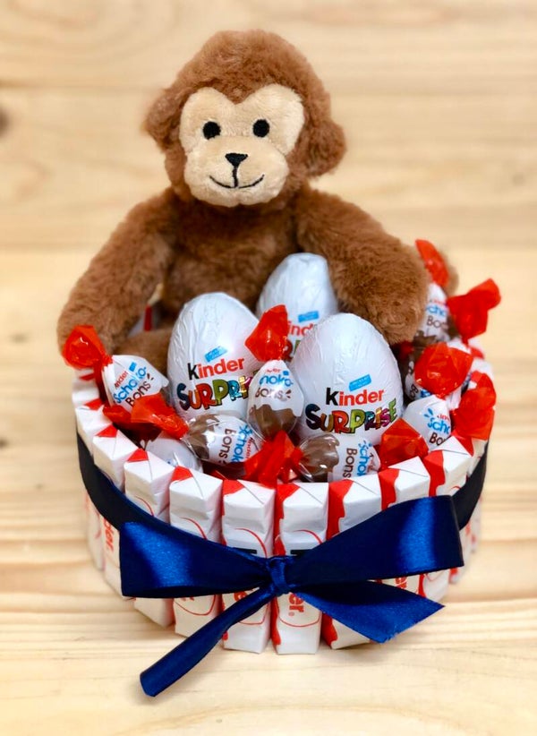 Aapje Kinderchocolade Taart