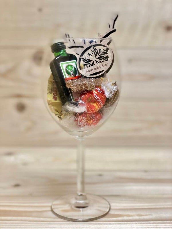 Kerst Wijnglas Jägermeister