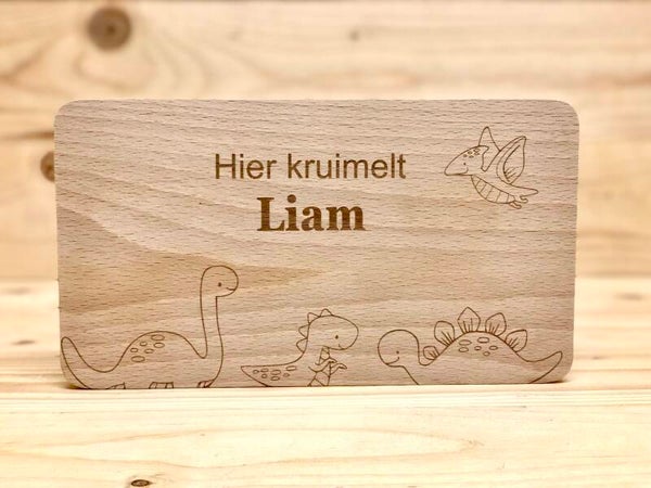 Broodplankje Met Je Eigen Naam