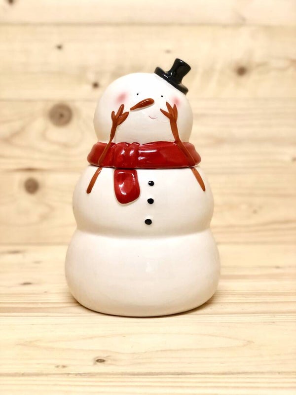 Sneeuwman VoorraadPot