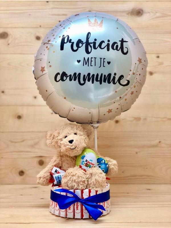 Communie Kinderchocolade Taart ( Meisje )