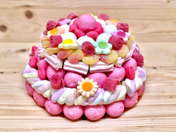 Snoeptaart Pink (groot)