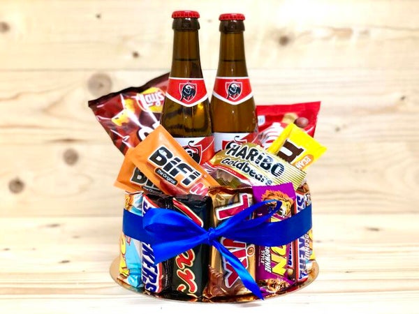 Bier/Snoep taart middel