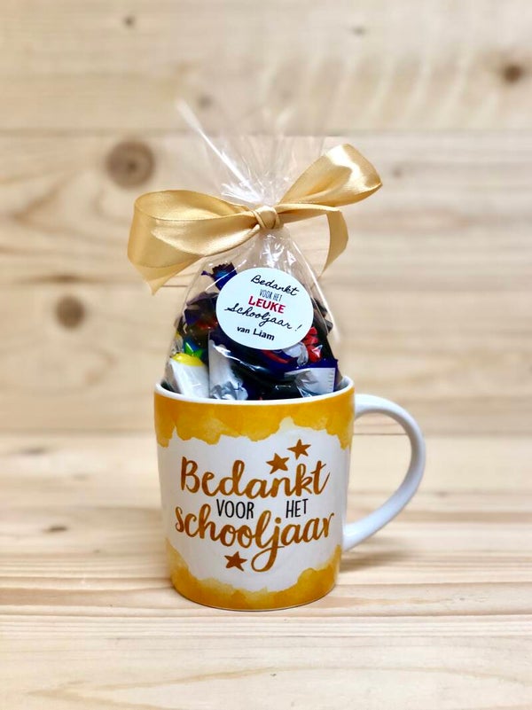 Bedankt voor het schooljaar koffiemok