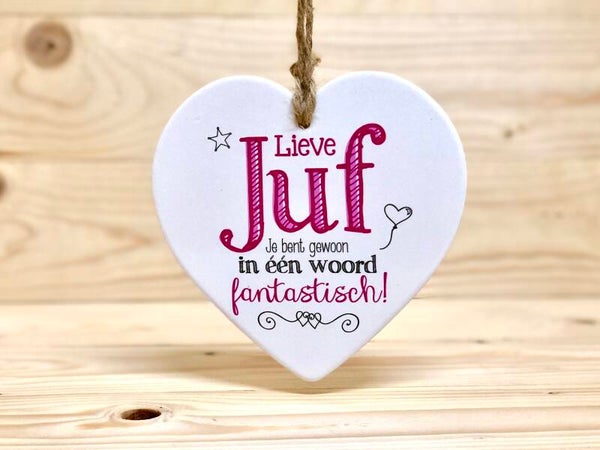 Hartje voor Jou Lieve Juf