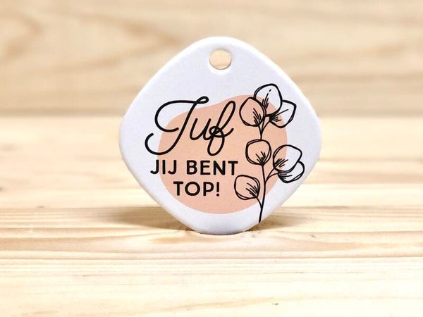 Juf jij bent Top Juf ! magneet