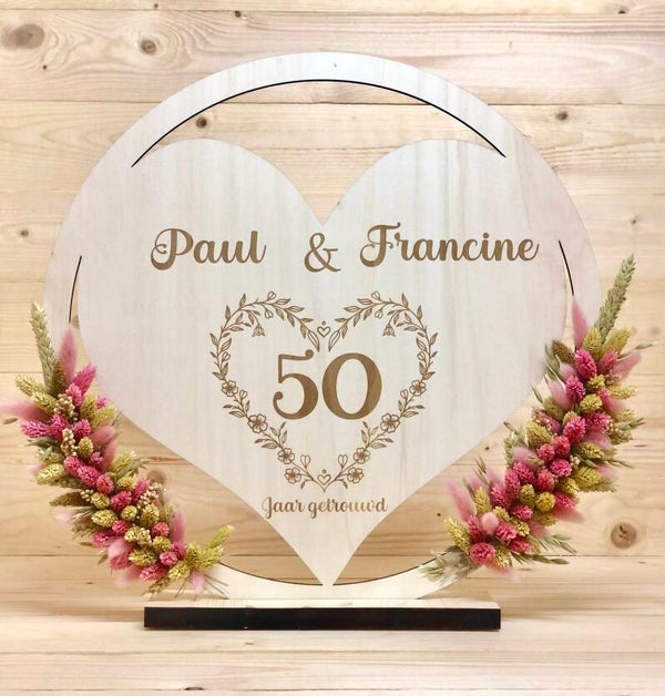 Flowerhoop Jubileum 50 cm