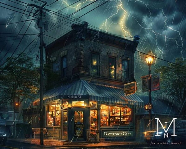 Daystown Cafe original Art Piece