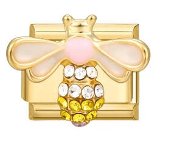 Gold bee charm