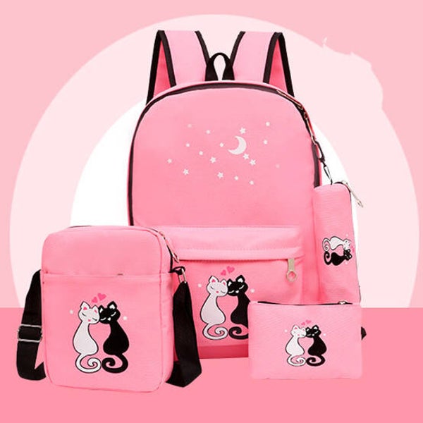 Sac en tissu animé et ludique pour enfants