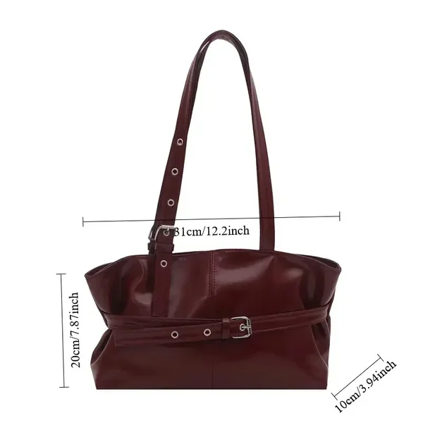Sac fourre-tout polyvalent de couleur unie pour femmes Suède de haute qualité