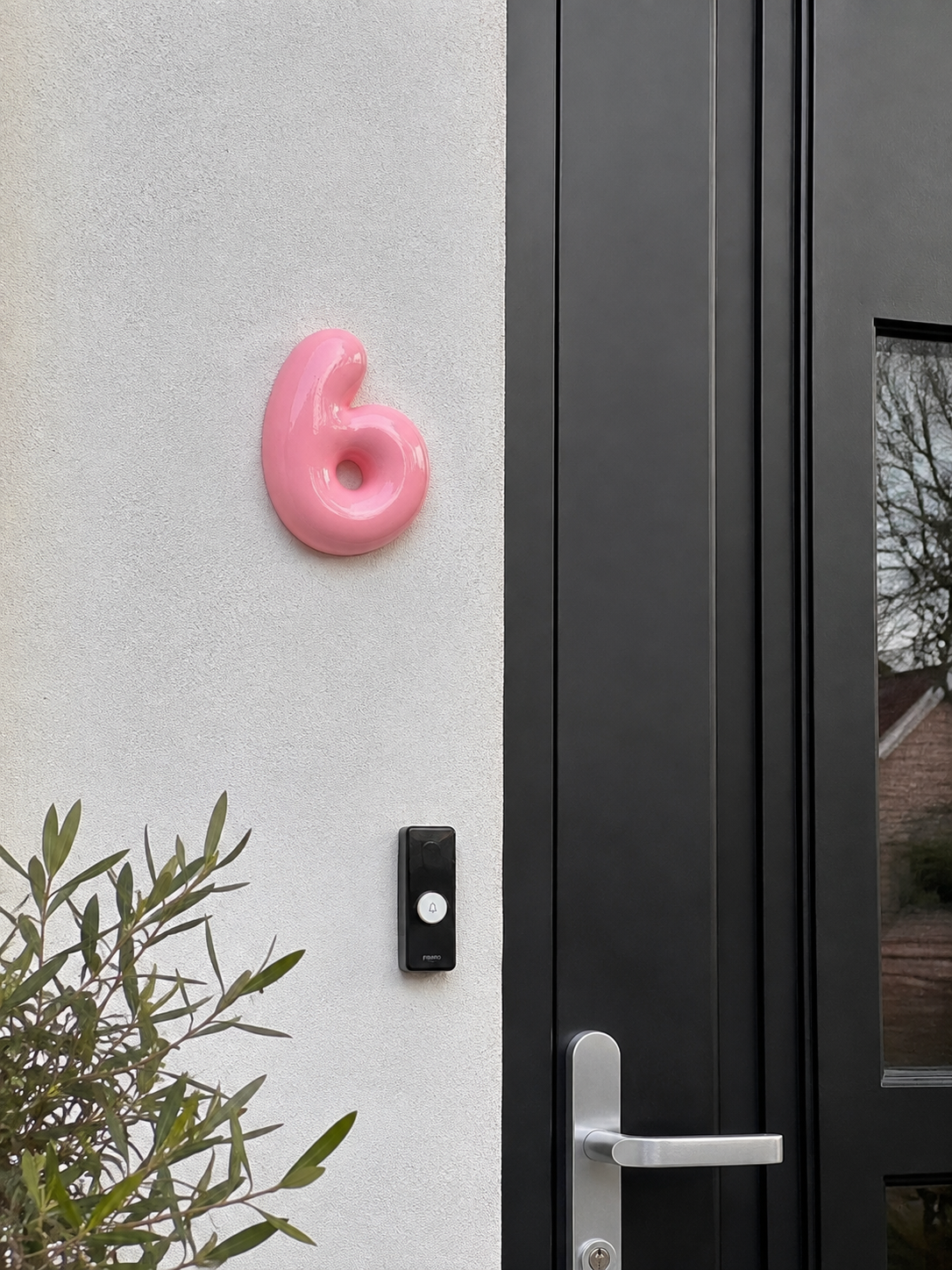 Gepersonaliseerd Bubbel Huisnummer – 3D Huisnummer voor Buiten