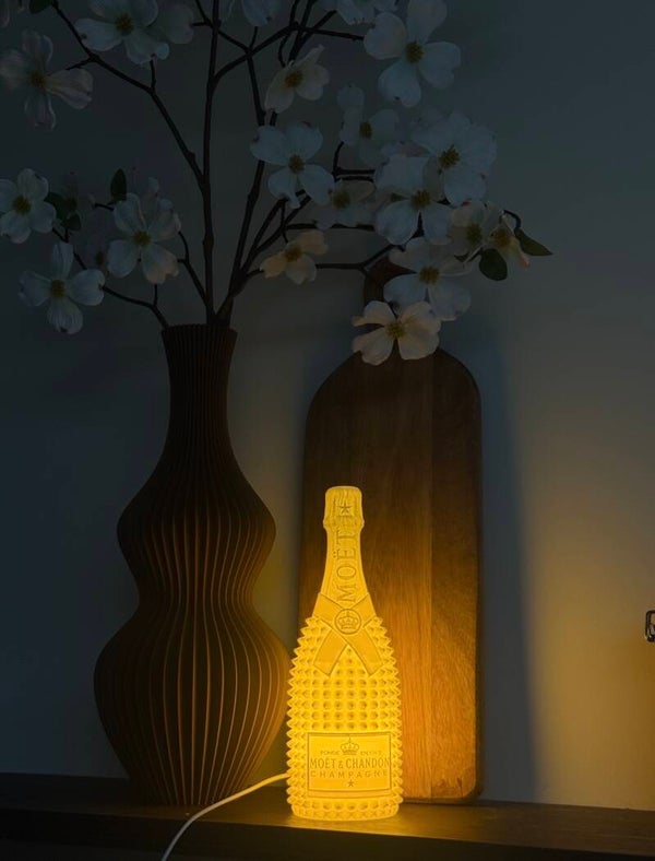 Luxury Bottle Lamp