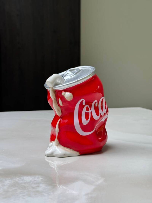 Cola blikje spaarpot | Rood dopamine decor
