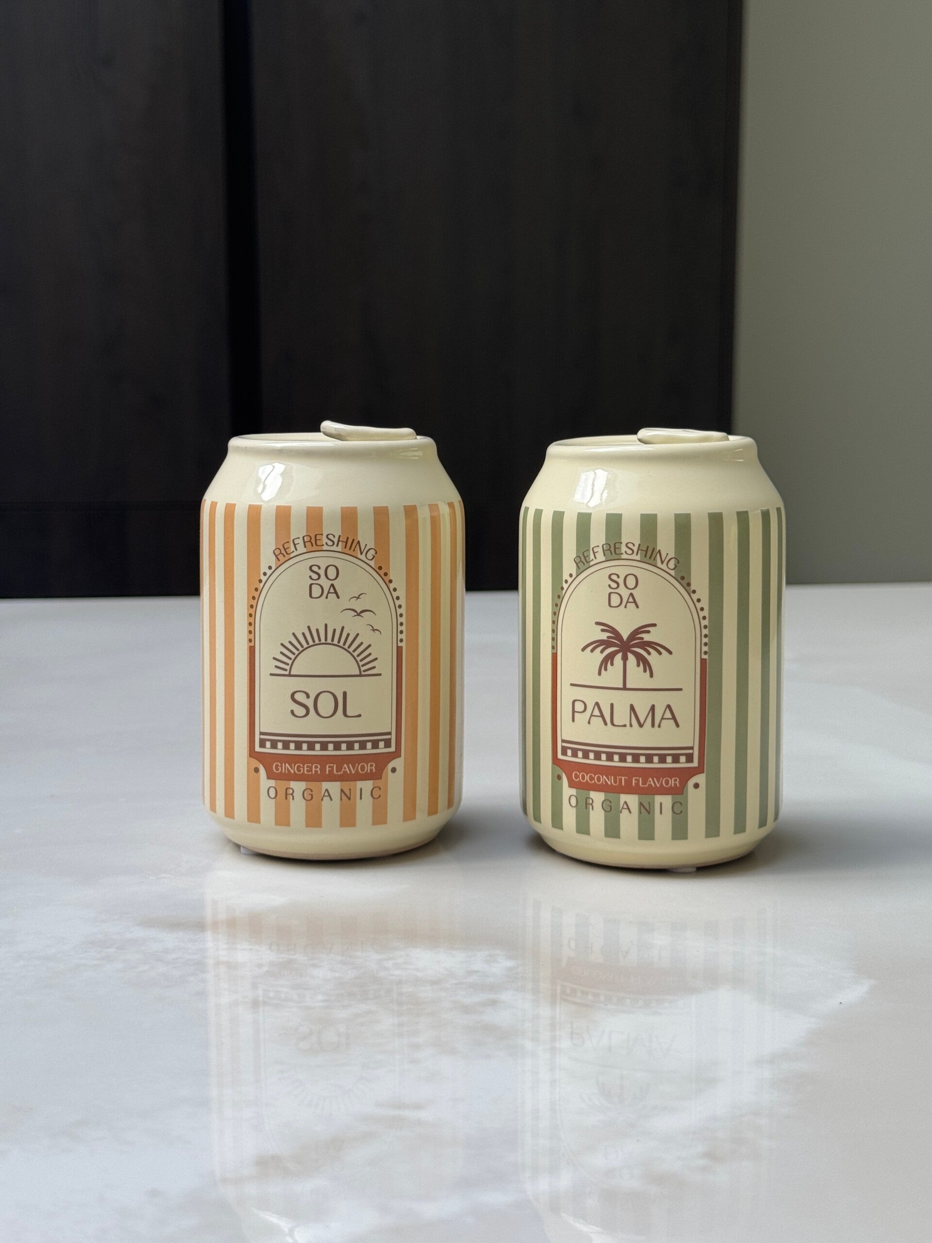 Keramisch vaasje Sol & Palma