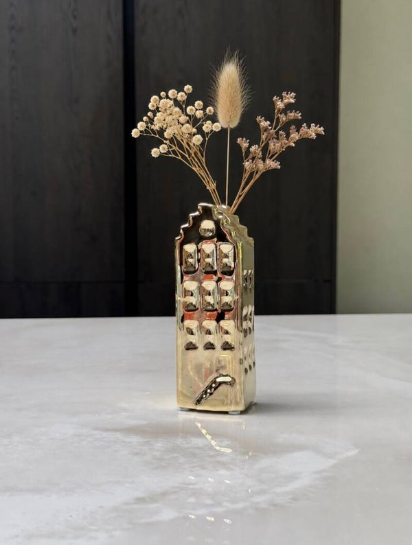 Goud keramisch vaasje S | House Vitamin