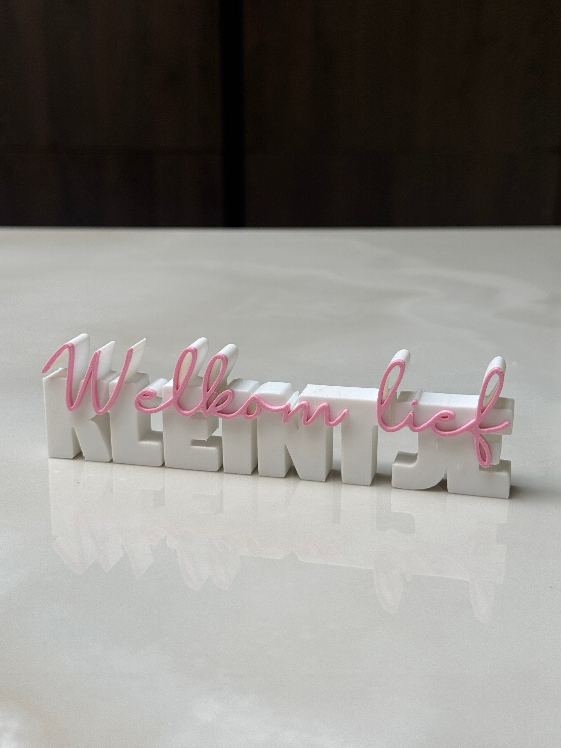 Welkom lief kleintje