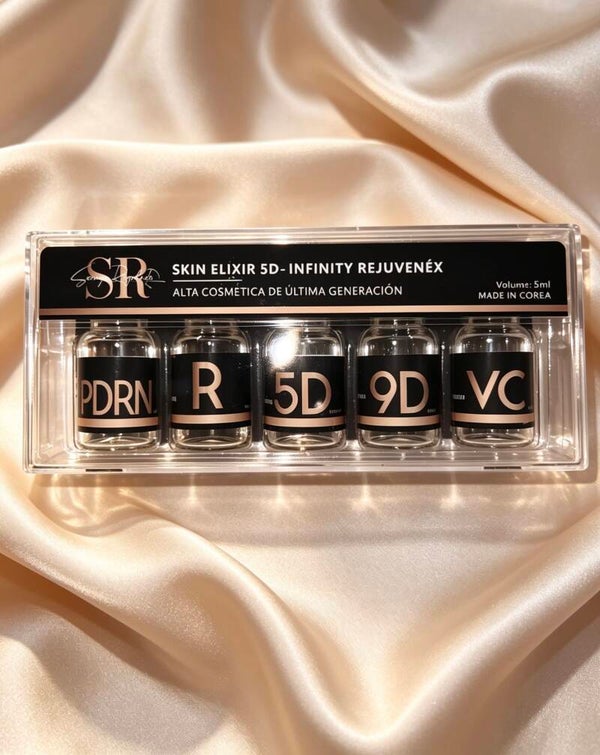 SKIN ELIXIR 5D- INFINITY REJUVENÉX DE SORAYA REGALADO  ALTA COSMÉTICA DE ÚLTIMA GENERACIÓN
