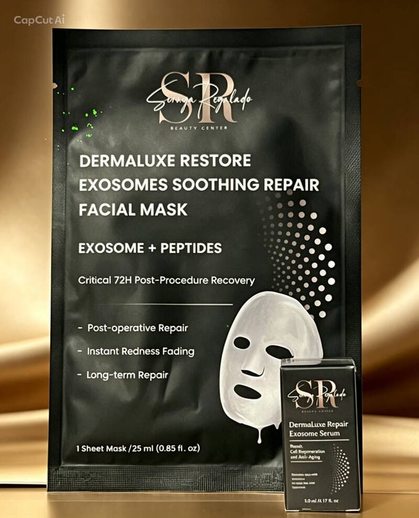 PACK TRATAMIENTO EXOSOMAS FACIAL MAS MASCARILLA REGENERATIVA CON EXOSOMAS Y PEPTIDOS DE SORAYA REGALADO
