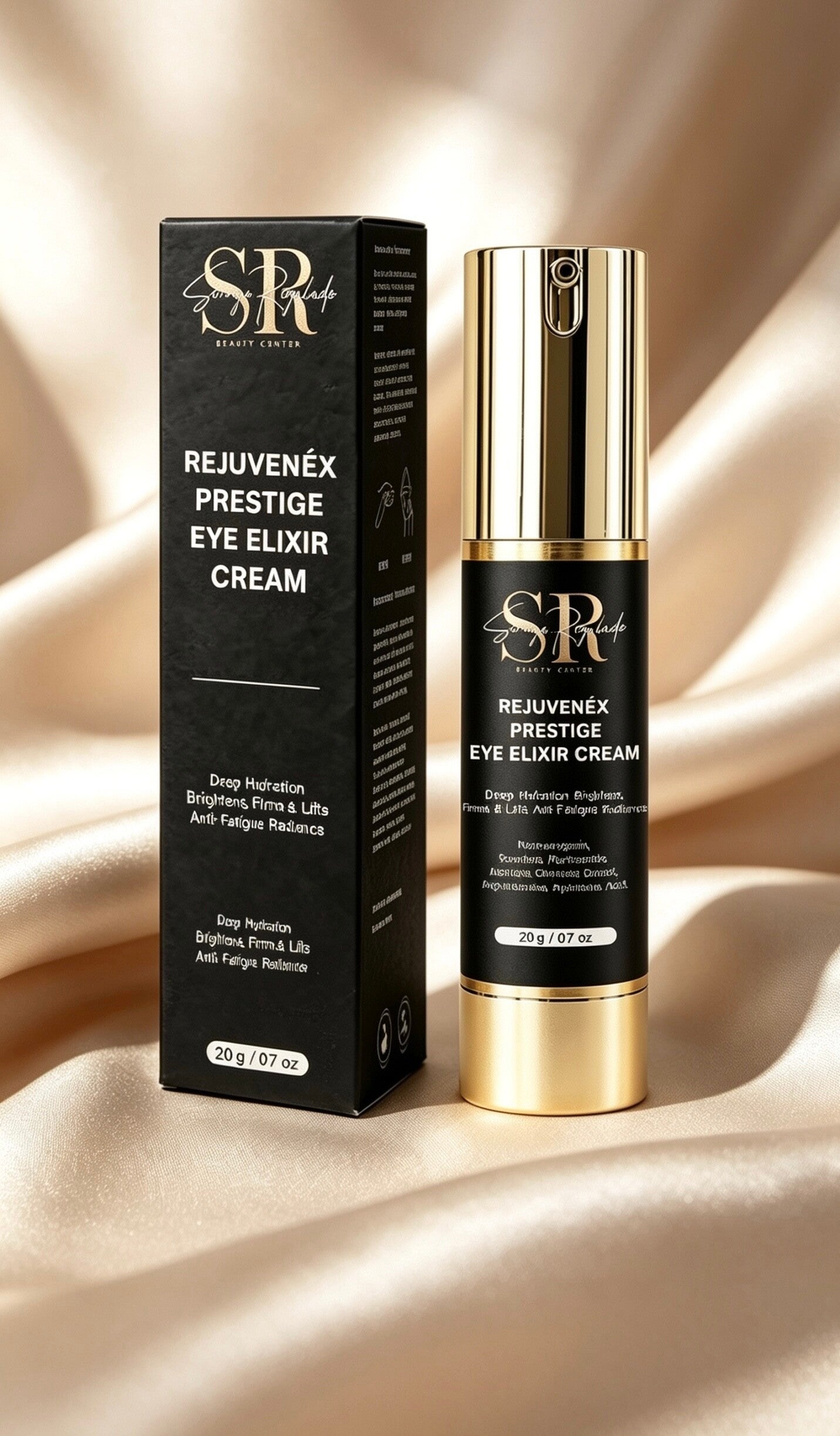 REJUVENÉX PRESTIGE EYE ELIXIR CREAM ✨DE SORAYA REGALADO 💎 Contorno De Ojos De Alta Cosmética