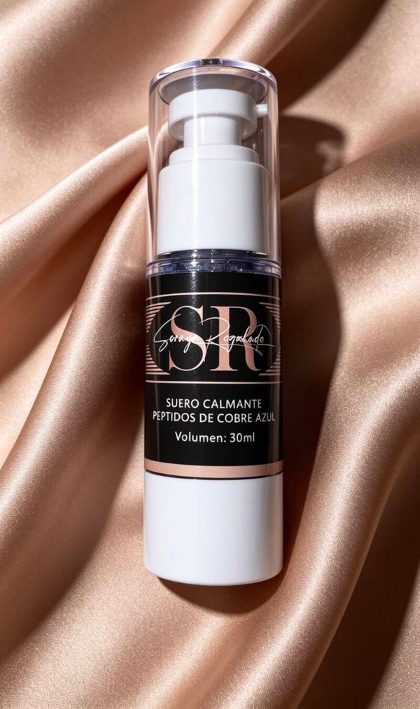 ELIXIR SERUM CALMANTE DE PÉPTIDOS DE COBRE AZUL DE SORAYA REGALADO