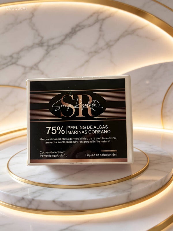 PEELING ALGAS MARINAS COREANO CONCENTRACION ALTA AL 75%