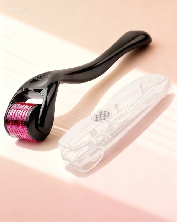 DermaRoller 0,5 mm Con 540 Needles – Rejuvenece tu piel y estimula el colágeno - Tratamiento antiedad en casa De SORAYA REGALADO