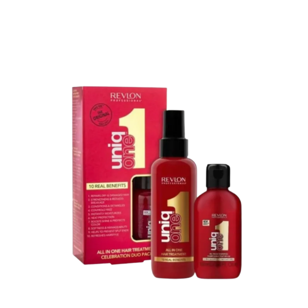 Revlon Uniq One All In One Shampoo 100 ml & Treatment 150 ml - Set