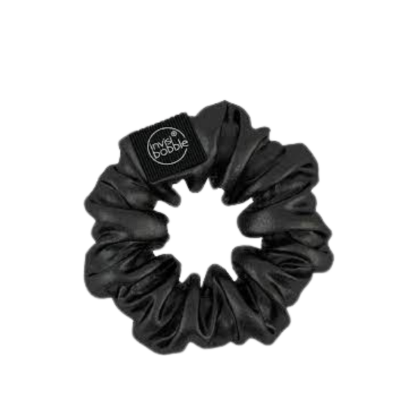 Invisibobble sprunchie - Black leather