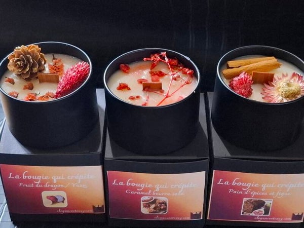 Bougie qui crépite