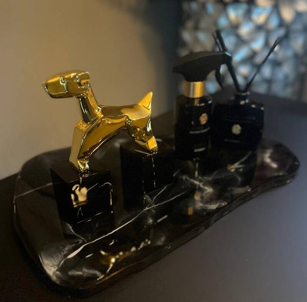 Complete set - Marble Dog