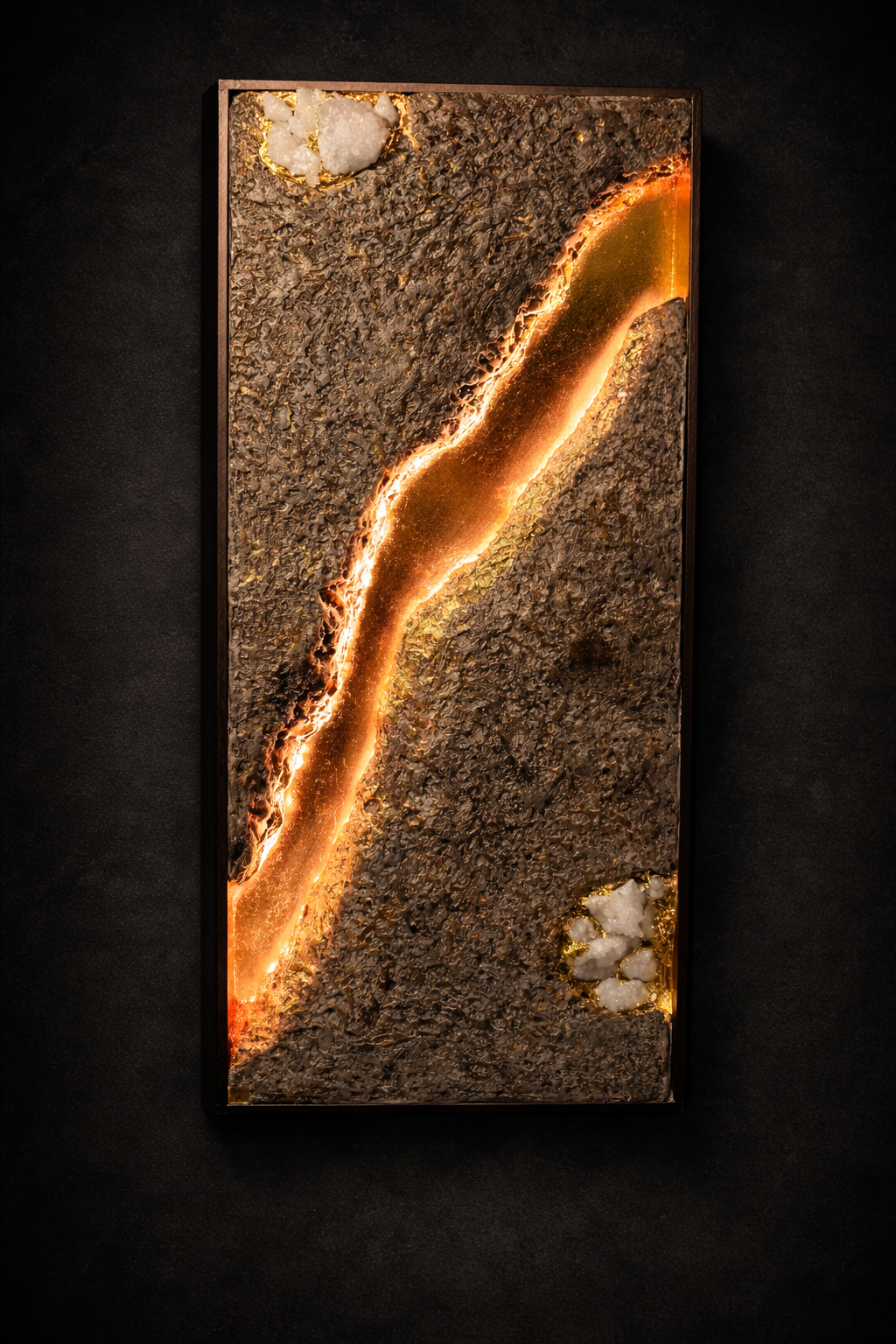 3D Schilderij - Broken Marble Slab