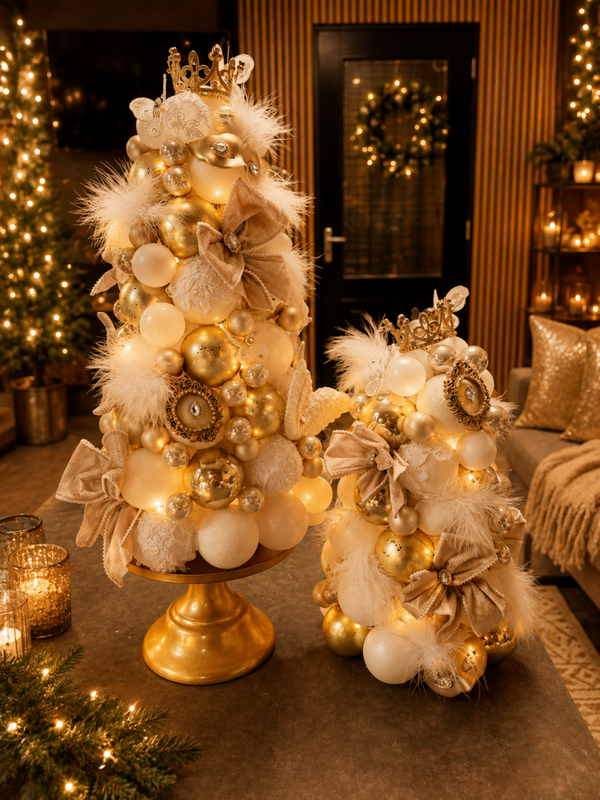 Kerstboom - set white christmas