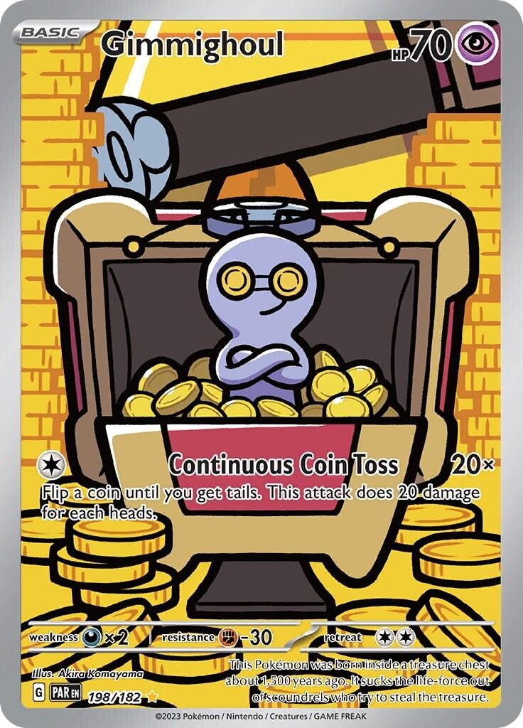 Gimmighoul #198 Pokemon Paradox Rift
