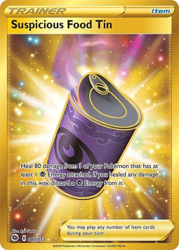 Suspicious Food Tin #80 Pokemon Champion's Path