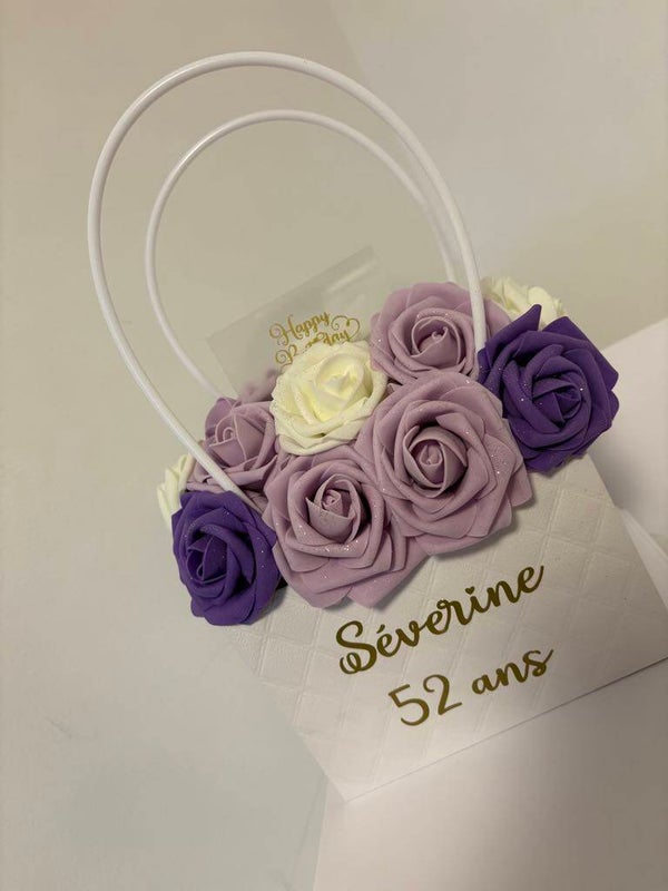 Sac fleurie