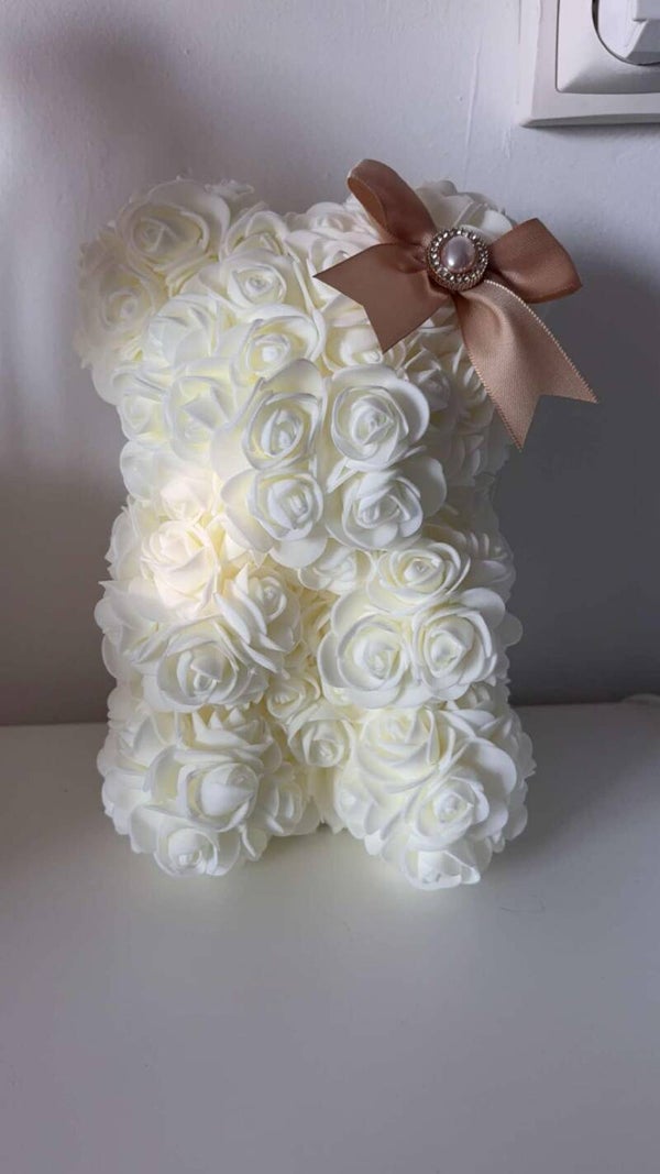 Ourson floral 20 cm