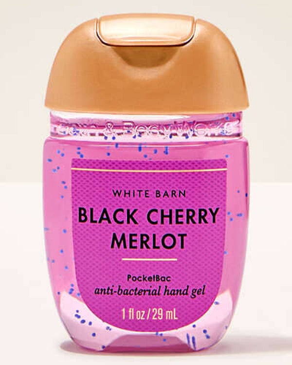 Gel Antibacterial Bath & Body Works White Barn - Black Cherry Merlot (29ml)