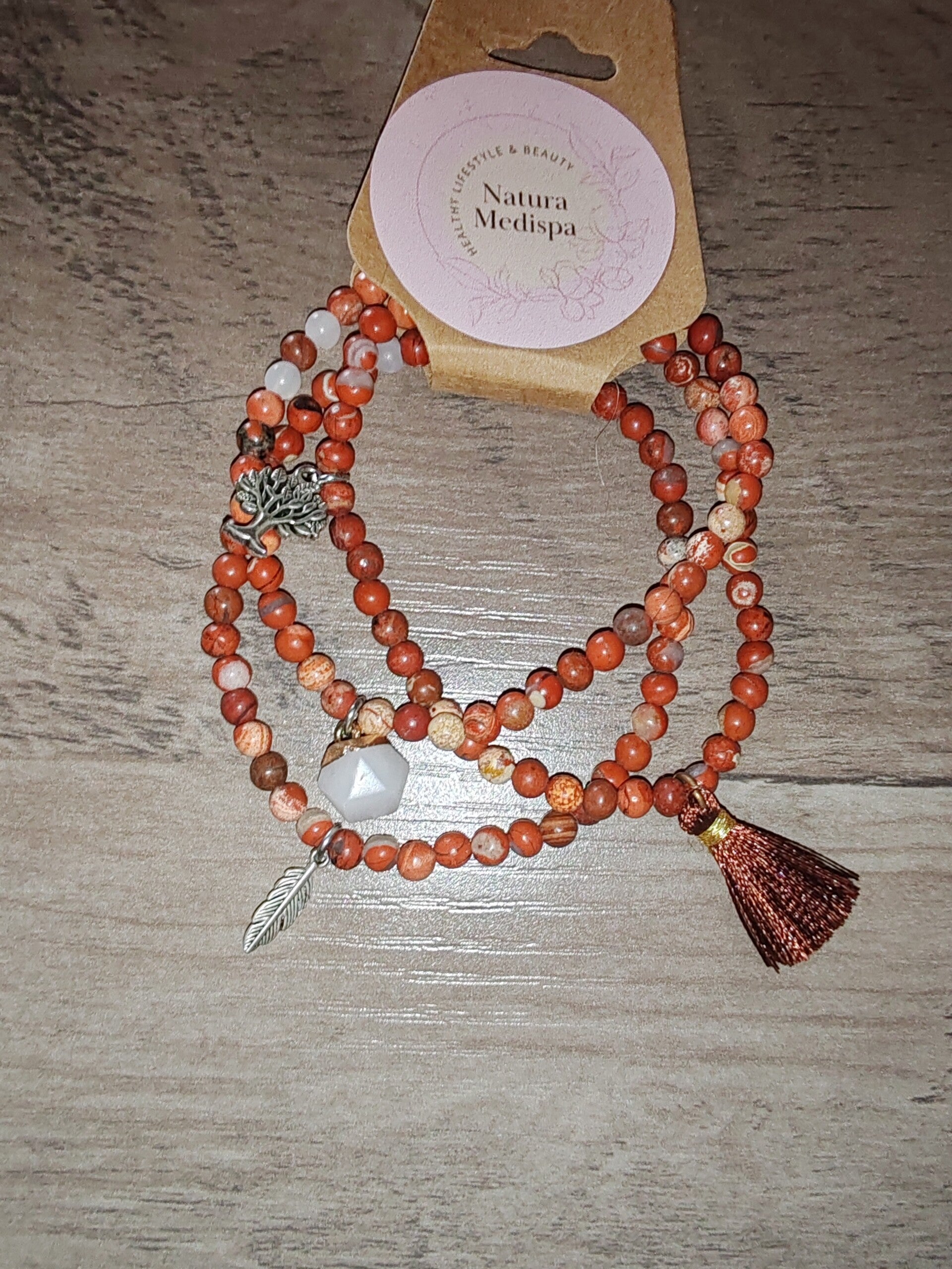 Bracciale in diaspro brecciato