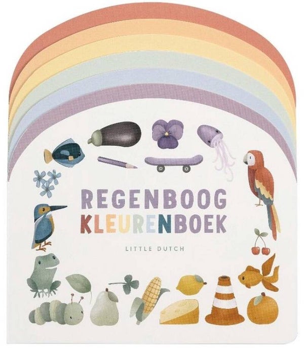 Little dutch  |  Regenboog kleurenboek