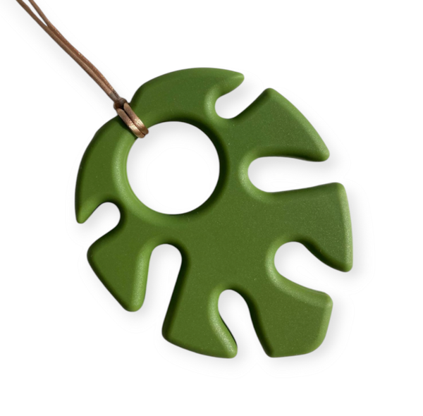 Bijtketting  |  Blad  |  Army green