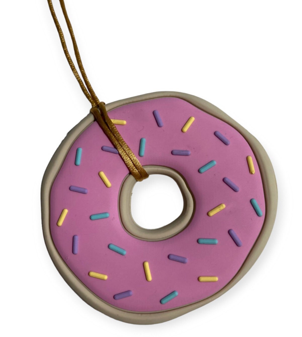 Bijtketting  |  Donut  |  Roze